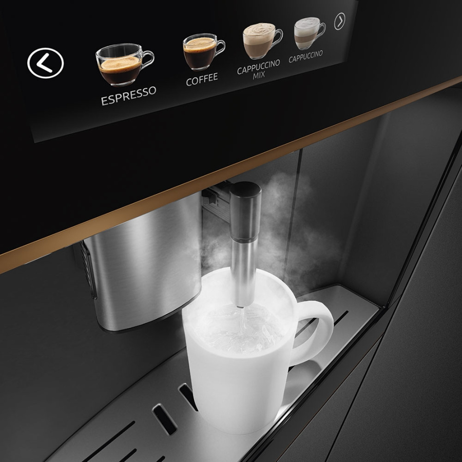 Фото Автоматическая кофемашина Smeg CMS4604NR