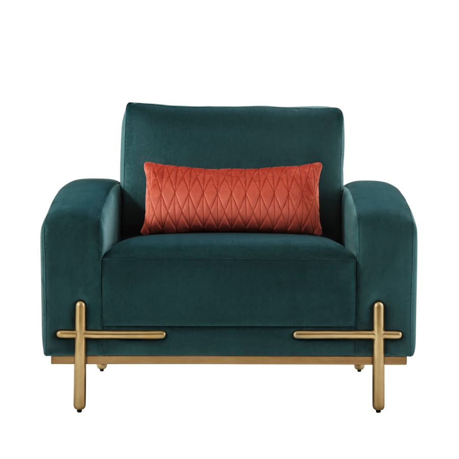 Фото Кресло Iconic Upholstered (изумрудное)