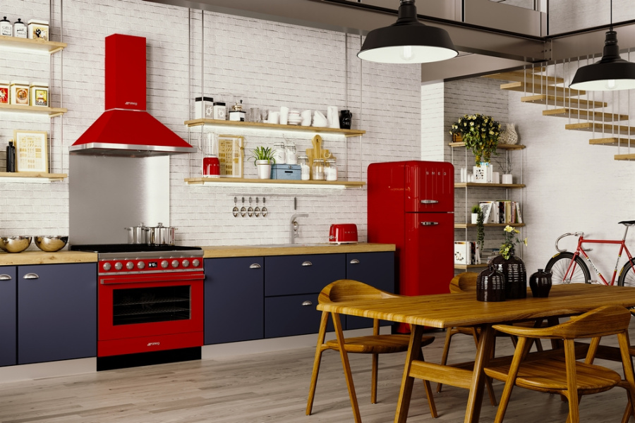 Фото Варочный центр Smeg CPF9GPR