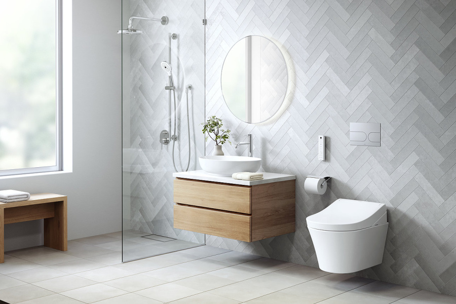 Фото Крышка-биде для унитаза TOTO Washlet RG Lite TCF34170GEU