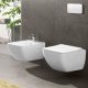 Фото Унитаз подвесной Villeroy&Boch Venticello 4611RSR1 с сиденьем микролифт