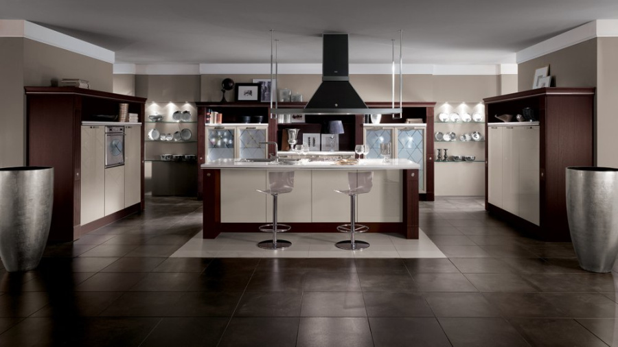 Фото Кухня Scavolini Baccarat прямая 300 см