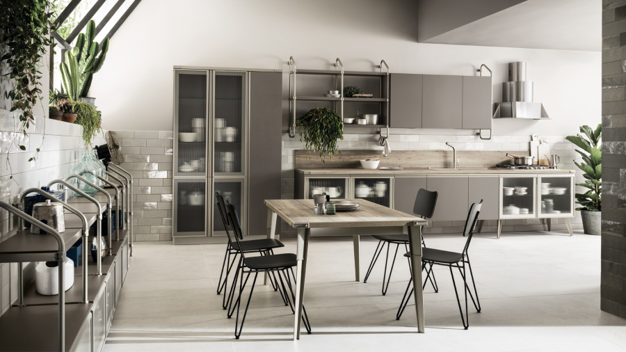 Фото Кухня Scavolini Diesel Open Workshop с островом