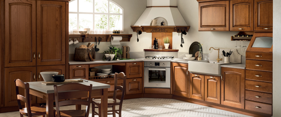 Фото Кухня Scavolini Madelein прямая с островом