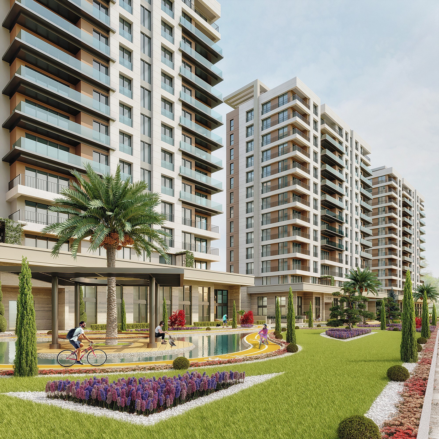 Апартаменты у моря с курортной атмосферой