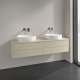 Фото Тумба под раковины Villeroy&Boch Antao 160 L28110HJ шелковый серый матовый лак