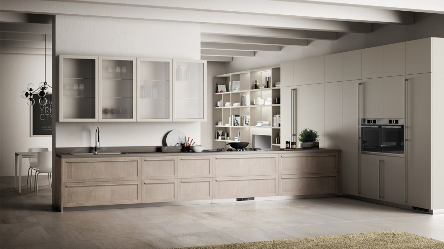 Фото Кухня Scavolini Carattere прямая 300 см