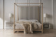 Фото Кровать Pinstripe Light (Queen Size)