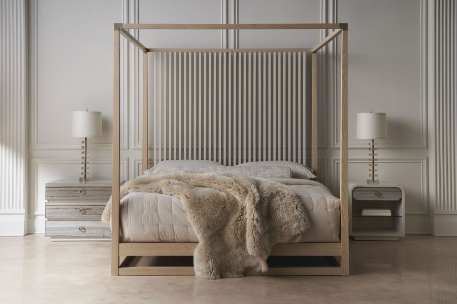 Фото Кровать Pinstripe Light (Queen Size)