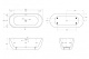 Фото Акриловая ванна BelBagno 190x80 BB417-1900-800