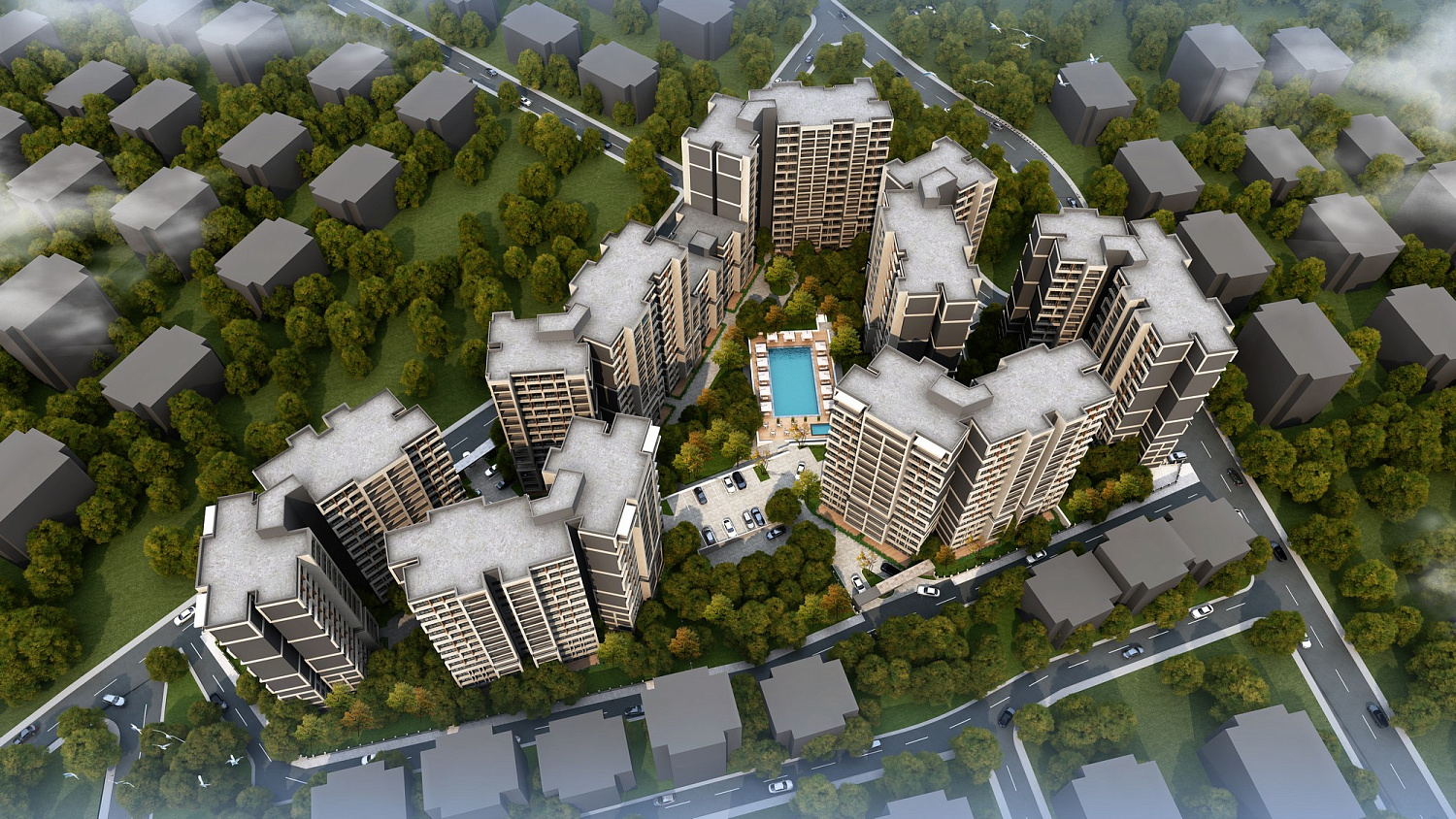 Жилой комплекс с морским видом