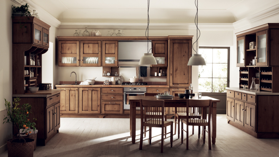 Фото Кухня Scavolini Favilla прямая 360 см