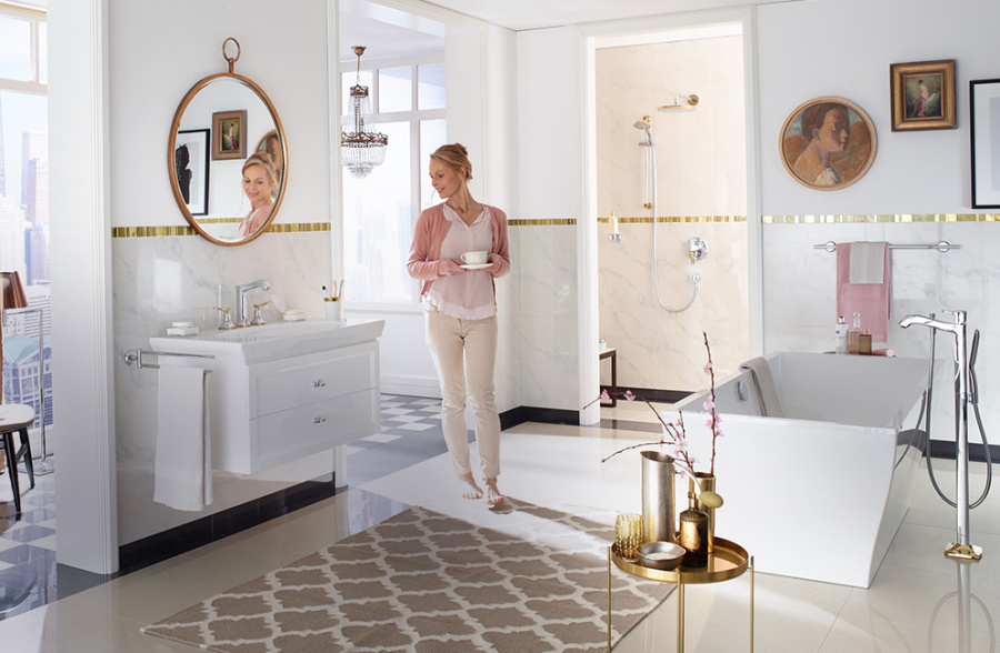 Фото Смеситель для ванны hansgrohe METROPOL CLASSIC 31445090