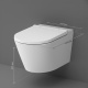 Фото Подвесной унитаз-биде AM.PM Inspire CleanCare CCC501700SC с крышкой-сиденьем