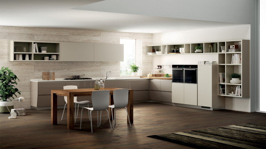 Фото Кухня Scavolini Flux Swing прямая 393 см