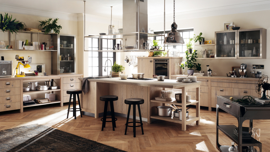 Фото Кухня Scavolini Diesel угловая 377 на 275 см