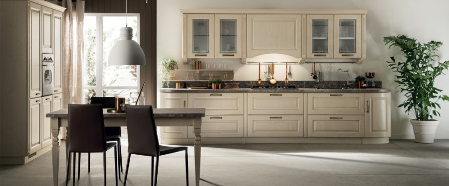 Фото Кухня Scavolini Madelein прямая 330 см