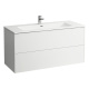 Фото Тумба с раковиной Laufen Pro 120 8.6496.3.261.104.1 белый