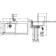 Фото Кухонная комбинация hansgrohe 450 с крылом C71-F450-12 43230000