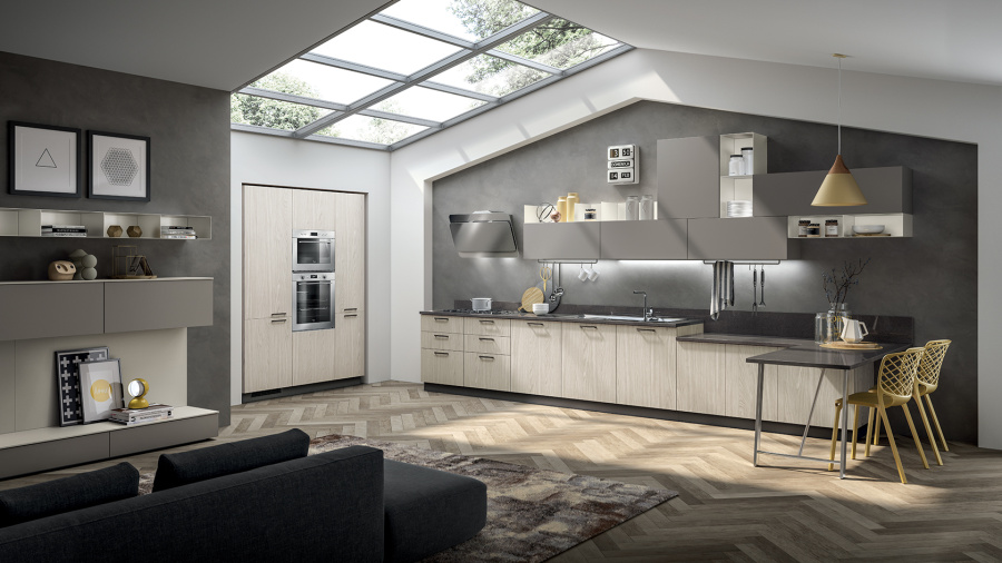 Фото Кухня Scavolini Sax прямая 300 см