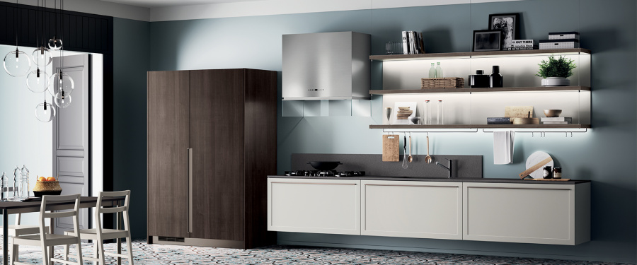 Фото Кухня Scavolini Carattere прямая 300 см