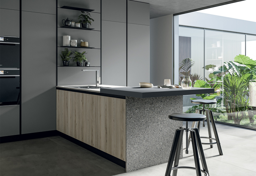 Фото Кухня Arredo3 Round прямая