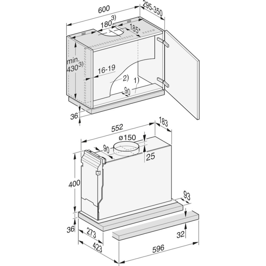 Фото Вытяжка Miele DAS 4620