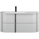 Фото Тумба с раковиной Burgbad LAVO 2.0 100 SFZS102LG0227F5048C0037*1 белый глянцевый