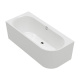 Фото Квариловая ванна Villeroy&Boch Oberon 2.1 180x80 UBQ180OBN9CL00VD01 левая альпийский белый