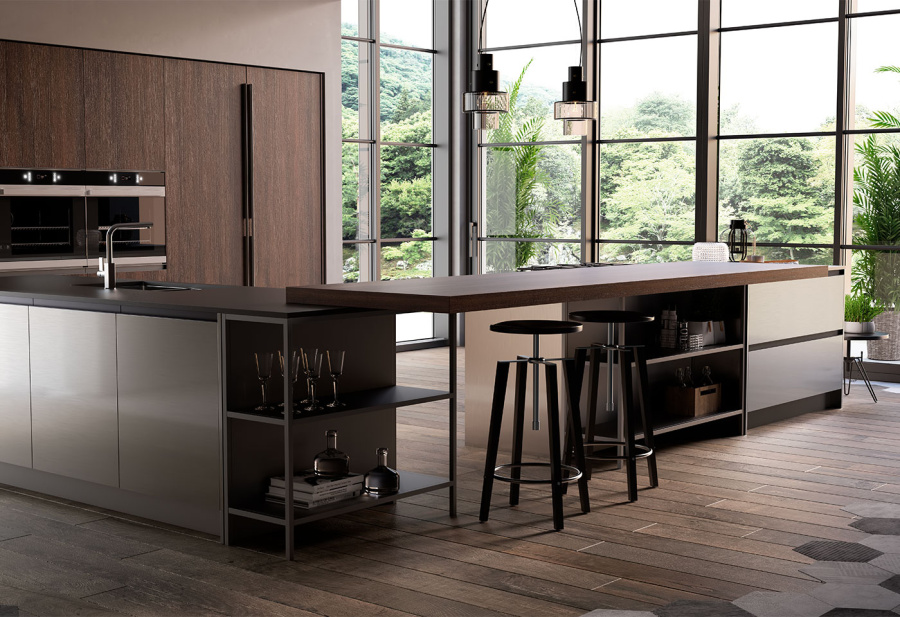 Фото Кухня Arredo3 Kal? прямая