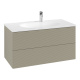 Фото Тумба под раковину Villeroy&Boch Antao 100 L05100HK серый камень матовый лак
