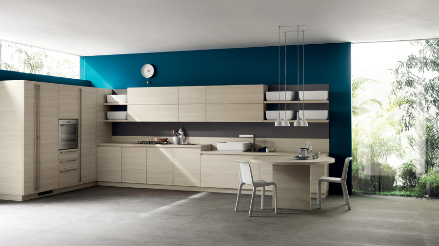 Фото Кухня Scavolini Qi угловая 480 на 260 см
