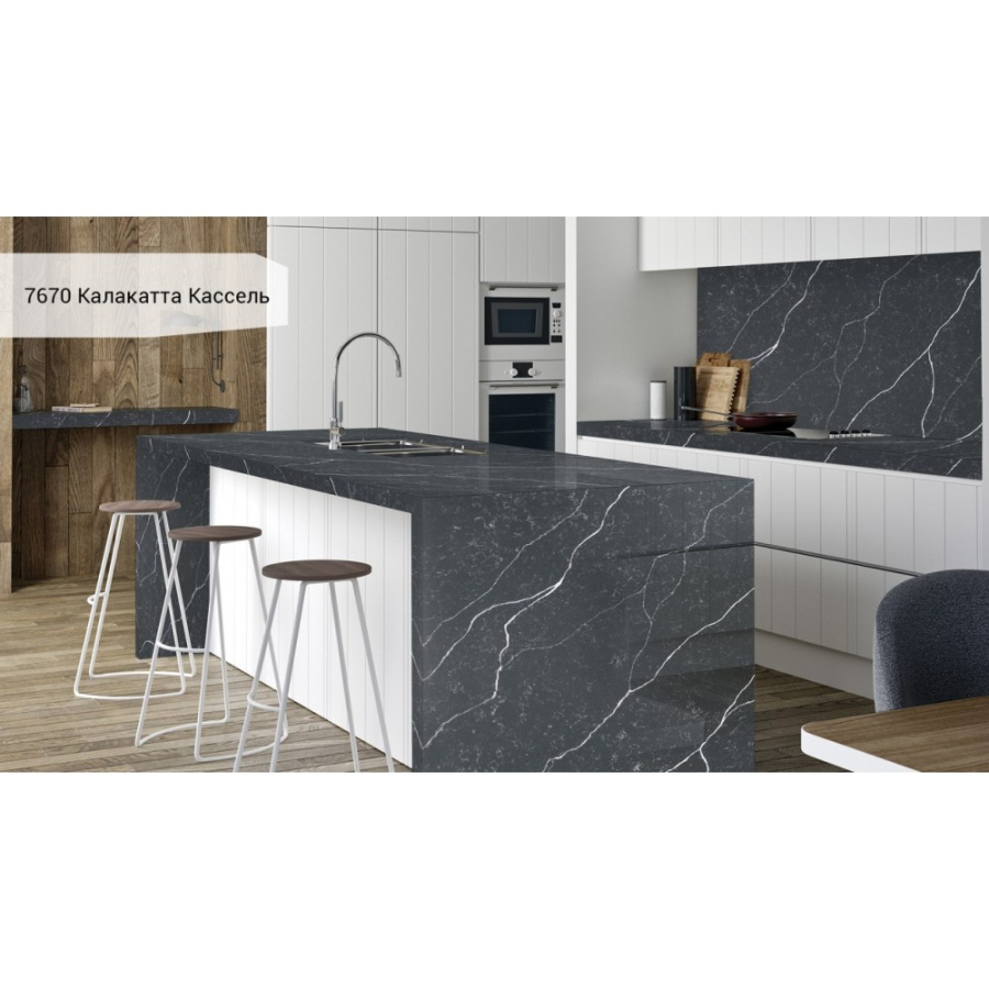 Фото Столешница Avant Quartz 7670 Калакатта Кассель