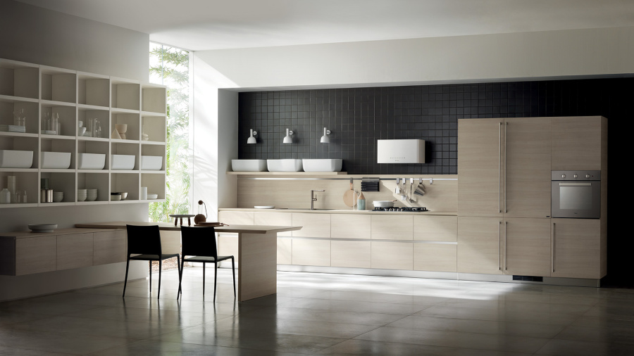 Фото Кухня Scavolini Qi прямая 420 см