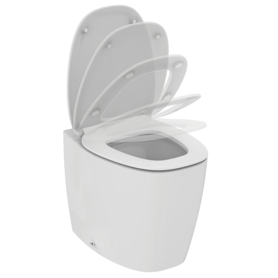 Фото Унитаз-соло Ideal Standard Dea T349101 безободковый с сиденьем микролифт
