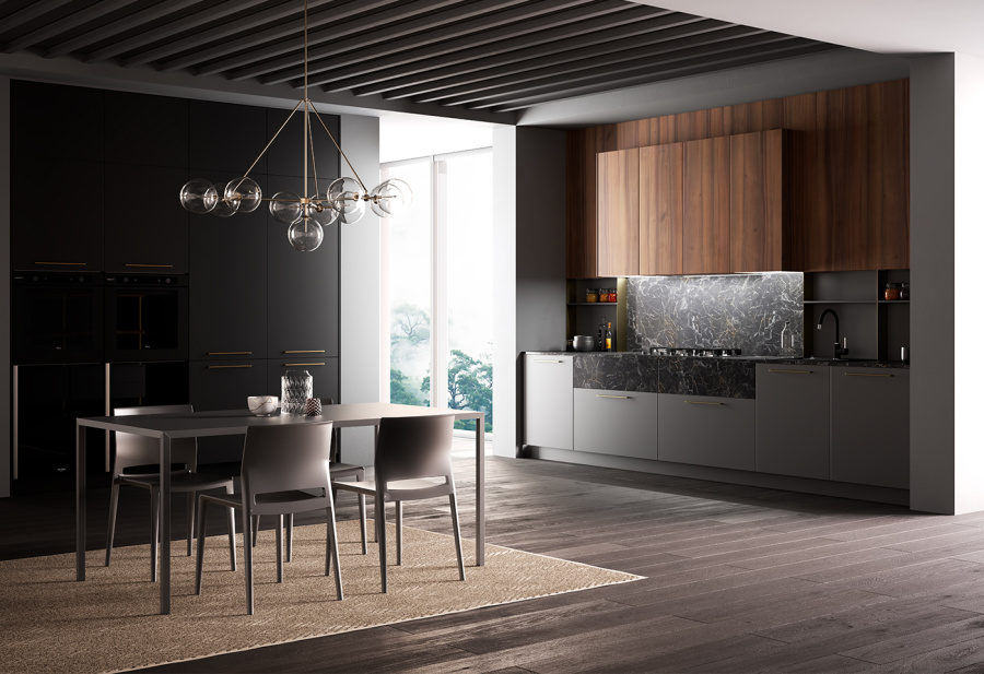 Фото Кухня Arredo3 Kal? прямая