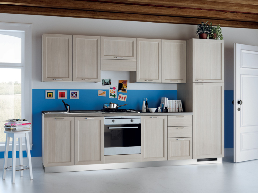 Фото Кухня Scavolini Highland прямая 300 см
