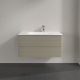 Фото Тумба под раковину Villeroy&Boch Antao 100 L05100HK серый камень матовый лак