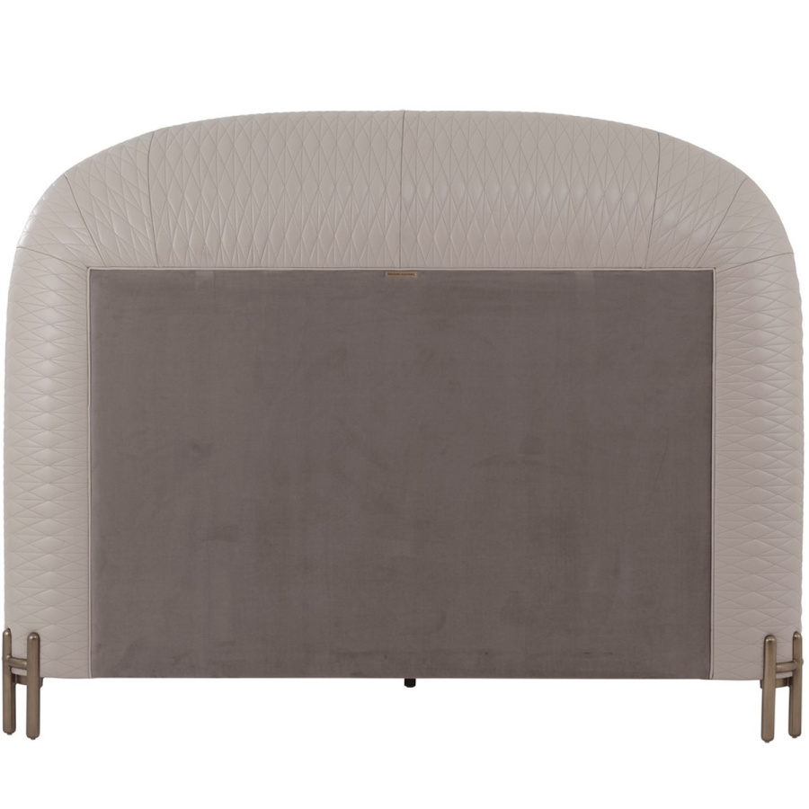 Фото Кровать Iconic Upholstered (US King Size, светло-серая)