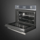 Фото Комбинированный духовой шкаф с функцией СВЧ Smeg SF4102MCS