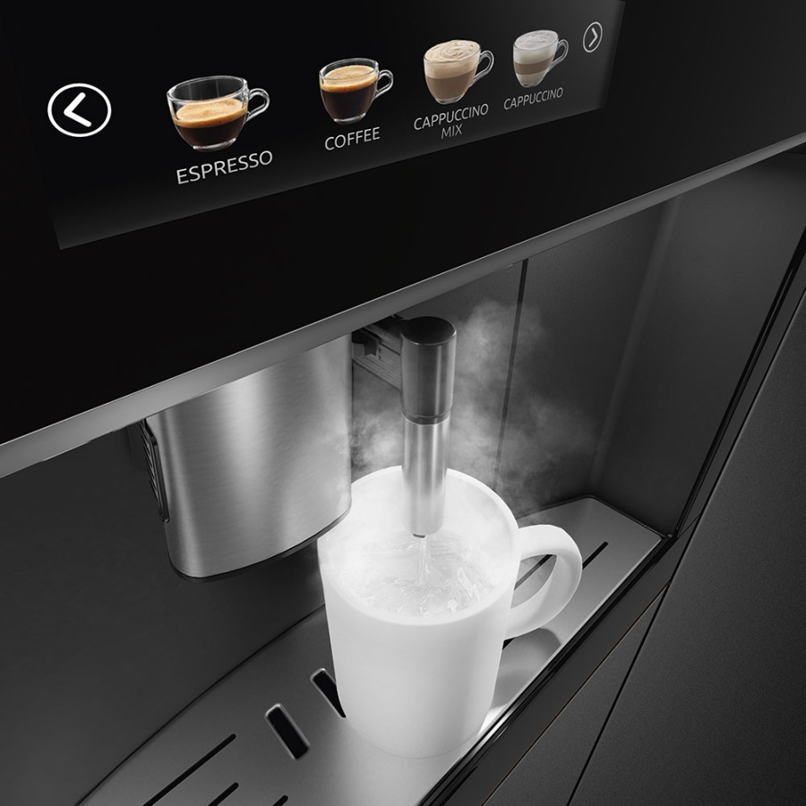 Фото Автоматическая кофемашина Smeg CMS4604NX