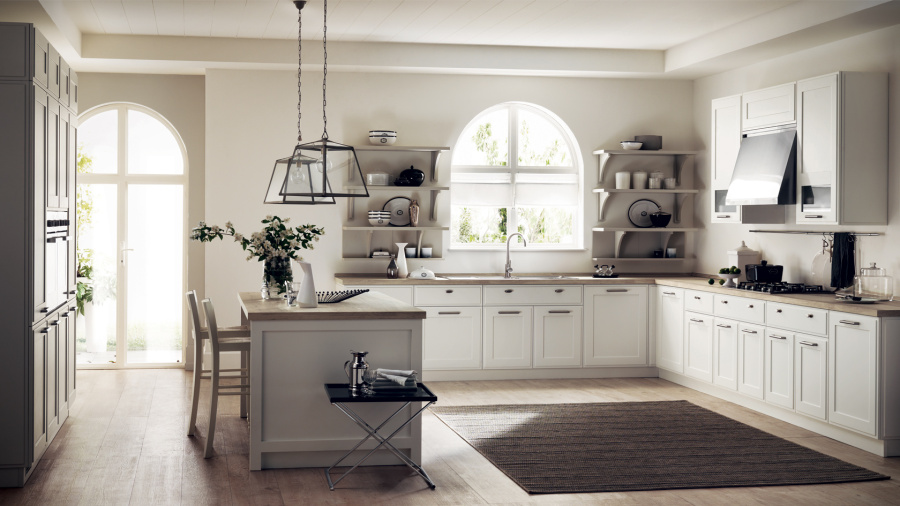 Фото Кухня Scavolini Favilla прямая 300 см