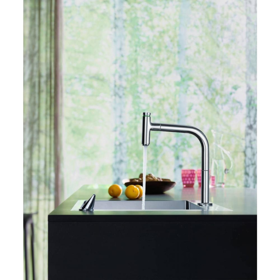 Фото Кухонная комбинация hansgrohe C71-F450-06 43201800 сталь