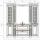 Фото Комплект мебели для ванной комнаты SCAVOLINI Baltimora
