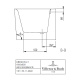 Фото Квариловая ванна Villeroy&Boch Oberon 2.1 180x80 UBQ180OBN9CR00VD01 правая
