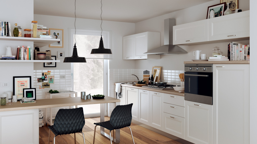 Фото Кухня Scavolini Colony угловая 305 на 275 см