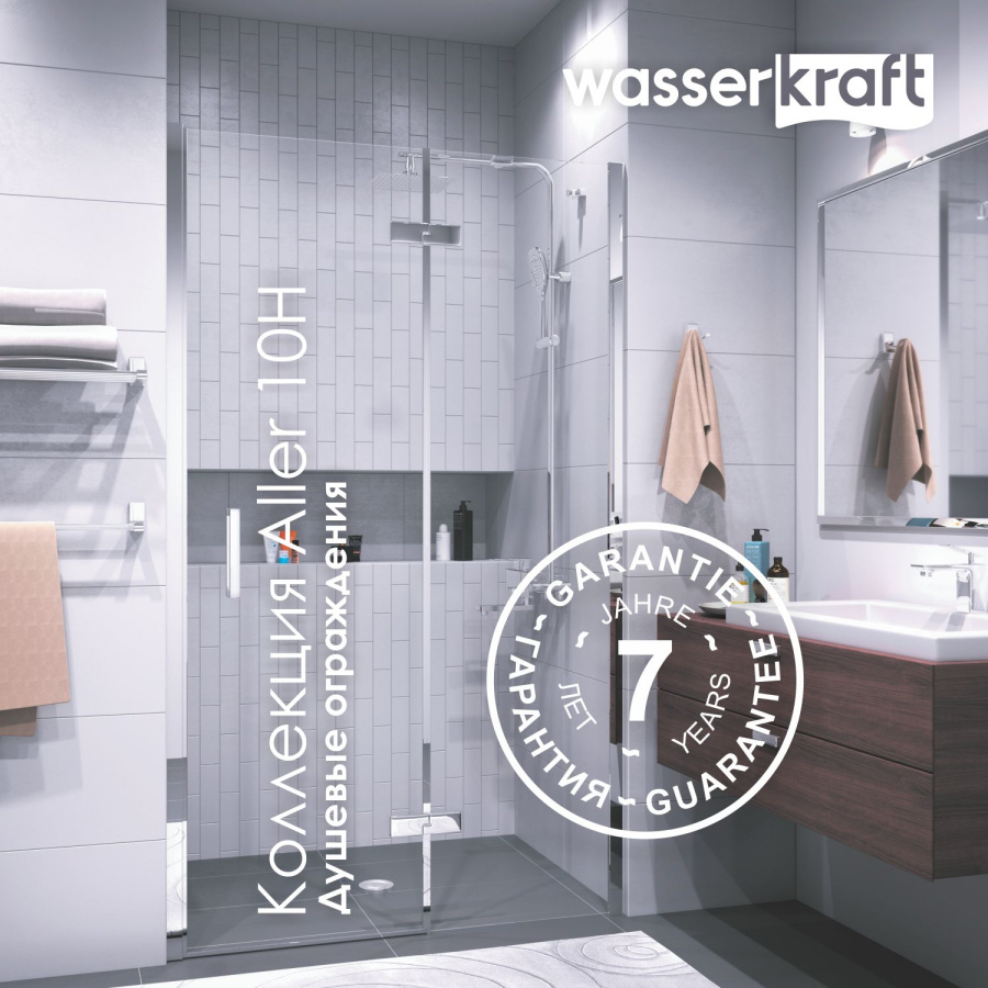 Фото Душевой уголок WasserKRAFT Aller 10H10R