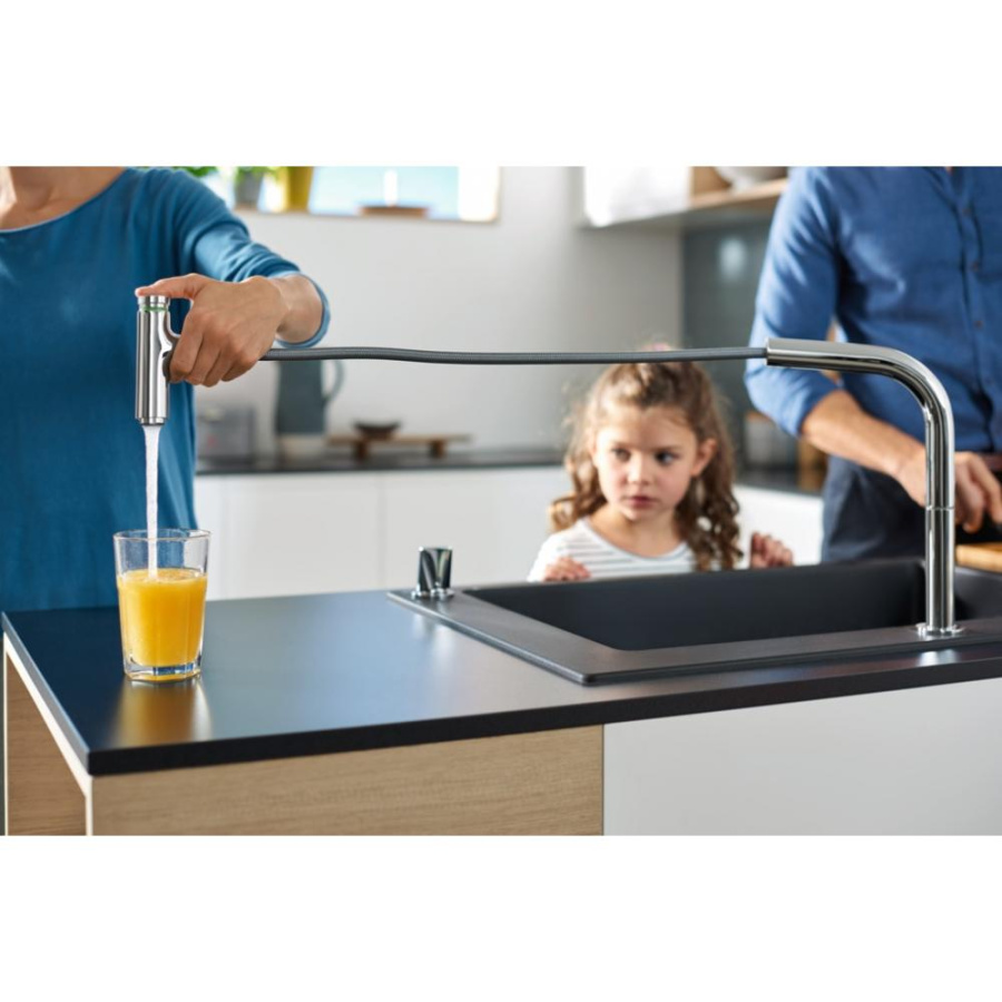 Фото Кухонная комбинация hansgrohe C51-F660-07 43218000 хром