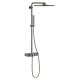 Фото Душевая стойка Grohe Euphoria SmartControl 310 Duo Cube 26508A00 темный графит глянец