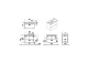 Фото Тумба с раковиной Vitra Metropole Pure 80 67332 белая глянцевая